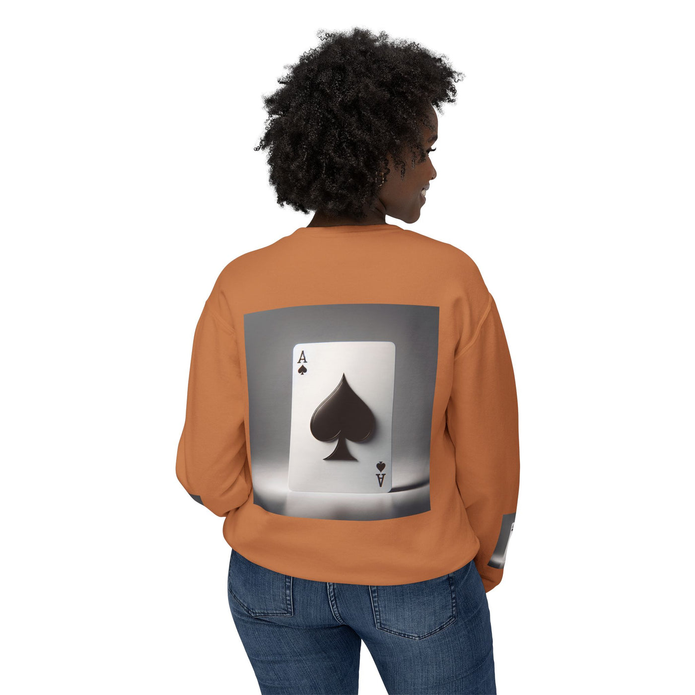 Unisex Crewneck Sweatshirt - 'A Spade = A Spade' Design