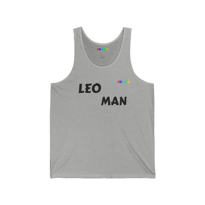 Unisex Jersey Tank Top for Leo Season | Horoscope Apparel, Zodiac Gift, Astrology Tee, Summer Fashion, Birthday Clothes