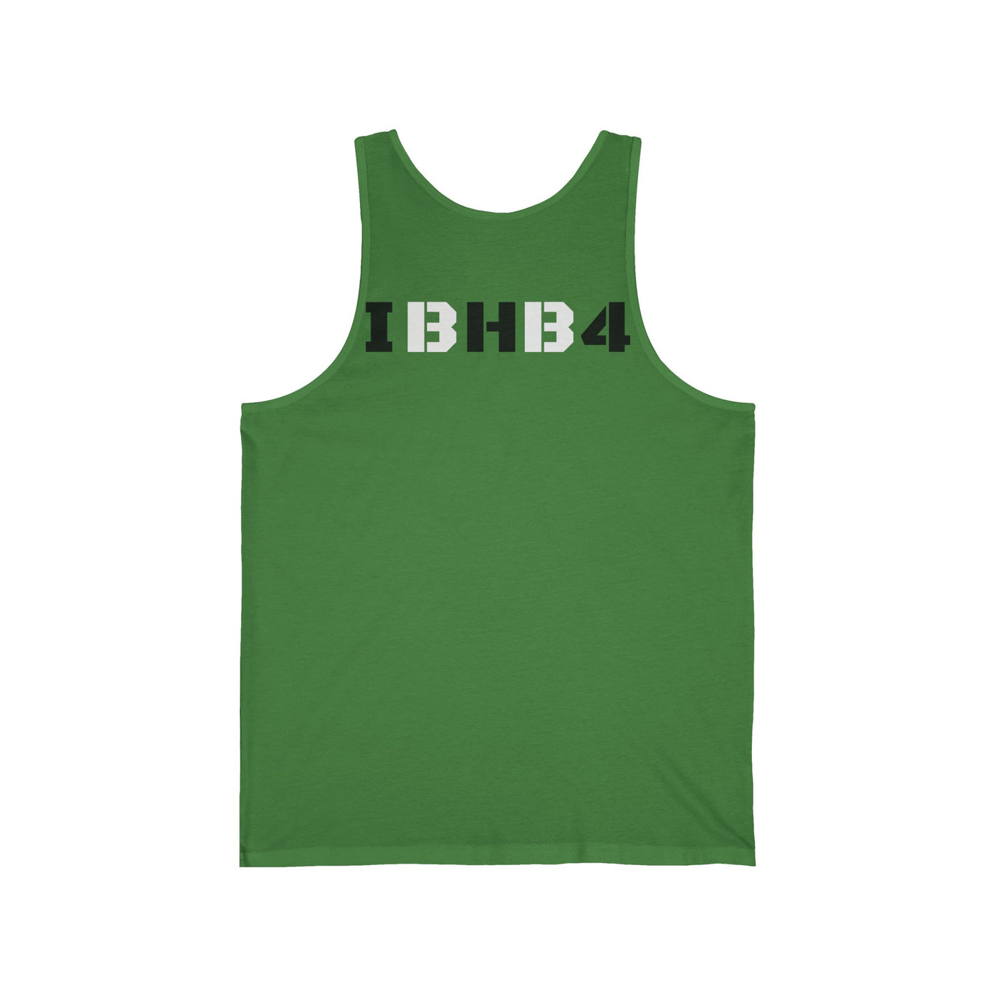 IBHB4 Unisex Jersey Tank - Casual Statement Tank Top for Everyday Wear