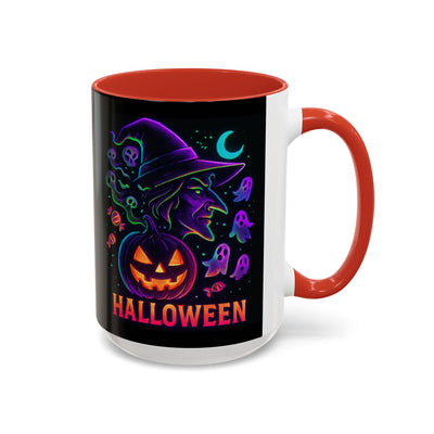 Halloween-Themed Accent Coffee Mug - Fun & Spooky Design