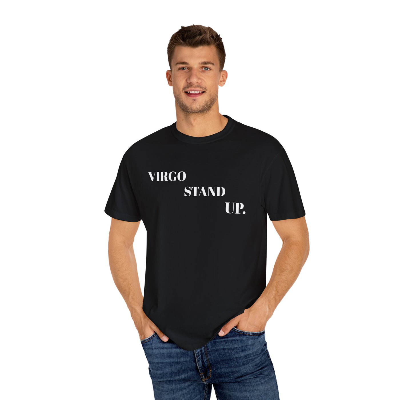 Virgo SZN Unisex Garment-Dyed T-Shirt, Zodiac Shirt, Astrology Tee, Birthday Gift, Casual Wear, Horoscope Apparel