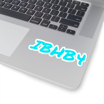 Trendy Kiss-Cut Stickers - 'IBHB4' Design for Personalization and Gift Giving