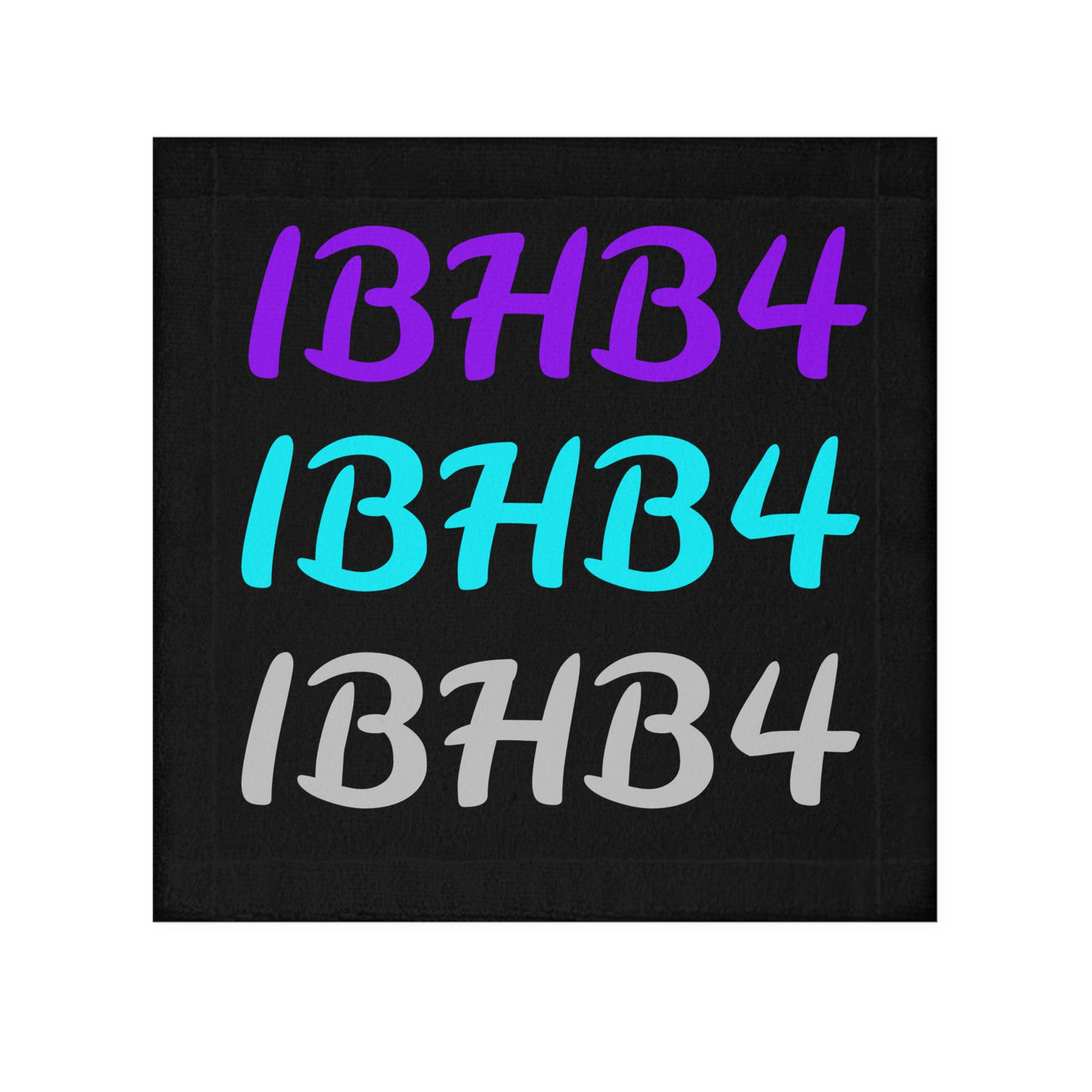 Personalized IBHB4 Face Towel - Stylish and Versatile Bathroom Essential