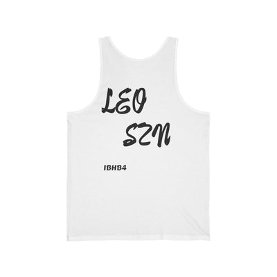 Unisex Jersey Tank Top for Leo Season | Horoscope Apparel, Zodiac Gift, Astrology Tee, Summer Fashion, Birthday Clothes