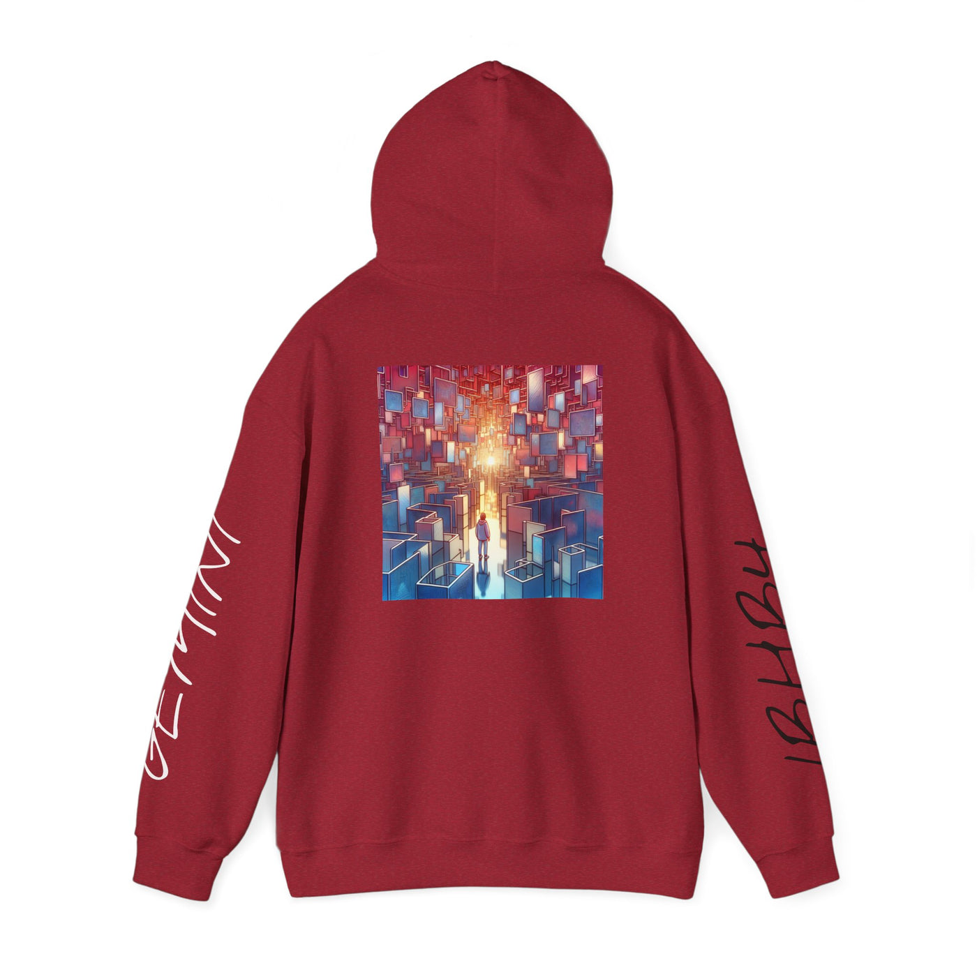 Gemini Man Hoodie - Celestial Design for Zodiac Lovers