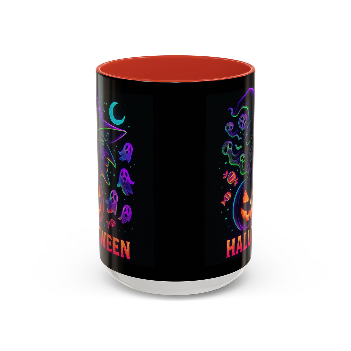 Halloween-Themed Accent Coffee Mug - Fun & Spooky Design