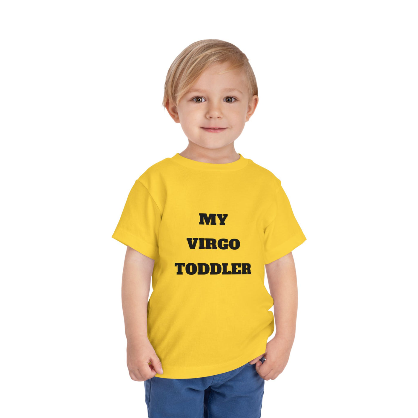 Virgo Toddler Tee - Cute Astrology Baby Shirt, Kids Birthday Gift, Summer Outfit, Zodiac Apparel, Toddler Astrology Tee