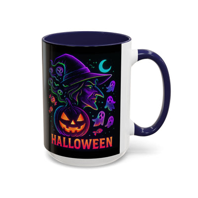 Halloween-Themed Accent Coffee Mug - Fun & Spooky Design