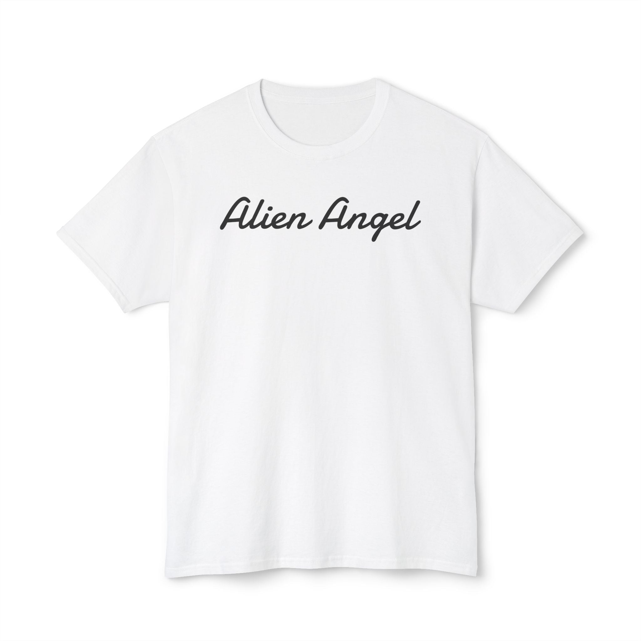 Alien Angel Unisex T-Shirt, Cosmic Tee, Unique Graphic Shirt, Imaginative Gift, Ethereal Apparel, Sci-Fi Fashion, Trendy Daily Wear