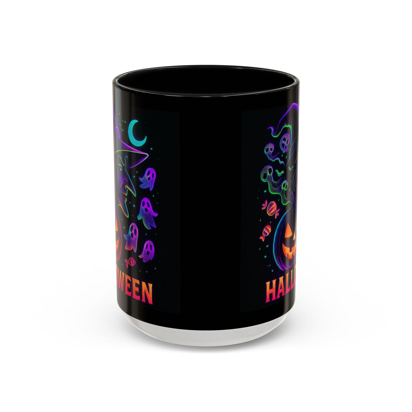 Halloween-Themed Accent Coffee Mug - Fun & Spooky Design