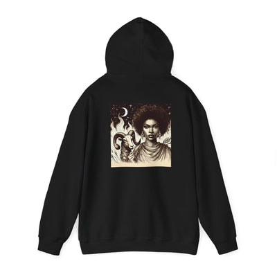 Aries Woman Hoodie - Astrology Inspired Heavy Blend Sweatshirt