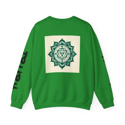 Cosmic Vibes Unisex Crewneck Sweatshirt with Artistic Print