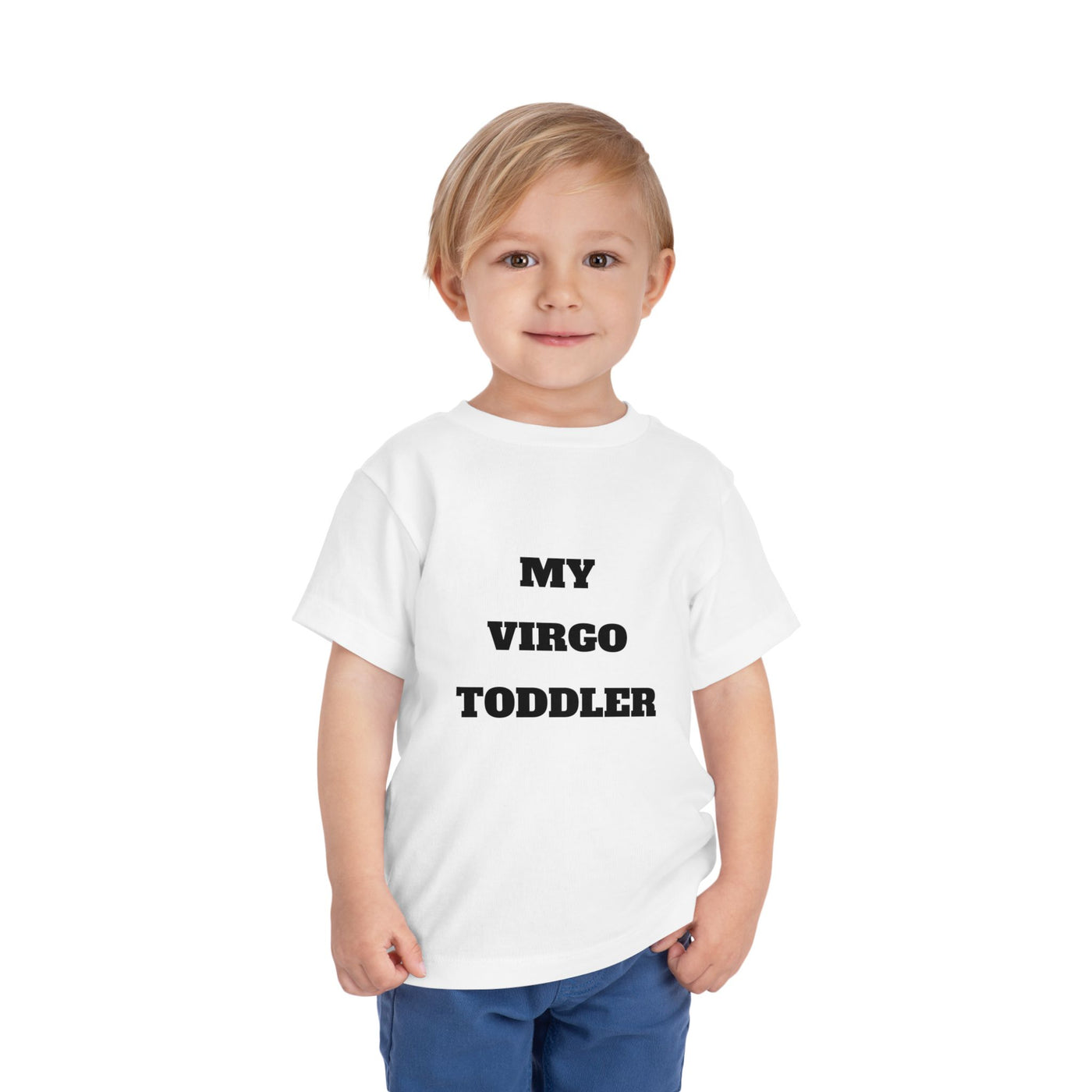 Virgo Toddler Tee - Cute Astrology Baby Shirt, Kids Birthday Gift, Summer Outfit, Zodiac Apparel, Toddler Astrology Tee