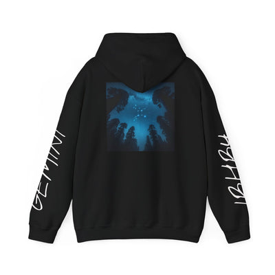 Gemini Man Hoodie - Celestial Design for Zodiac Lovers