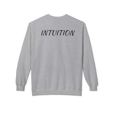 Unisex Crewneck Sweatshirt - '111' Front & 'INTUITION' Back Design