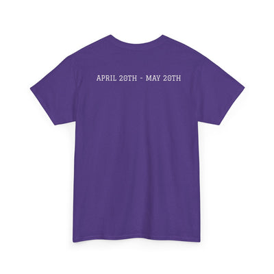 Taurus Zodiac Tee - Unisex Heavy Cotton Shirt, Astrology Gift for Birthdays, Zodiac Sign Apparel, Horoscope Lovers, Taurus Man T-Shirt