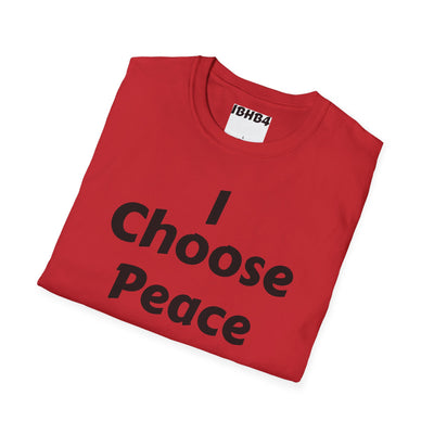 "I choose peace" Softstyle T-Shirt