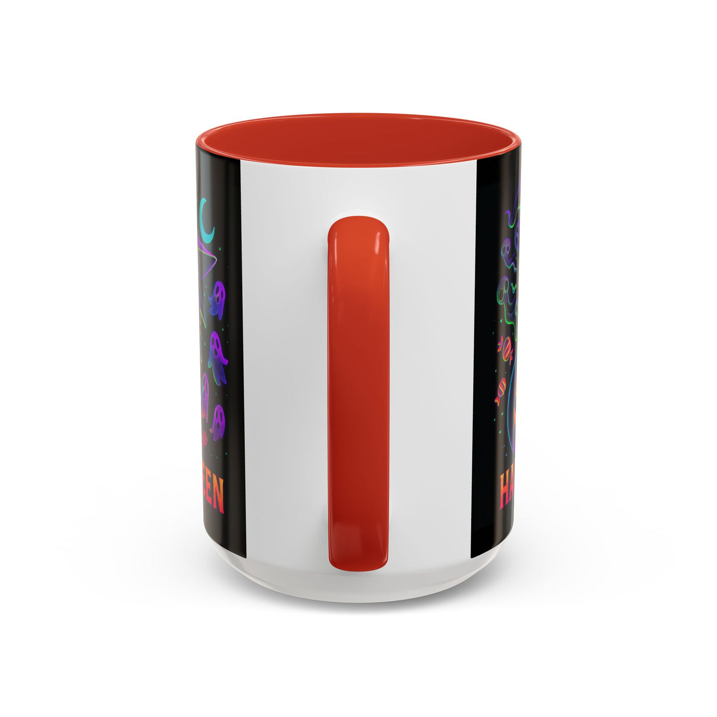 Halloween-Themed Accent Coffee Mug - Fun & Spooky Design