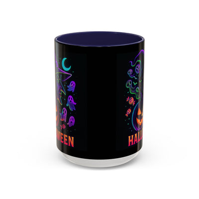 Halloween-Themed Accent Coffee Mug - Fun & Spooky Design