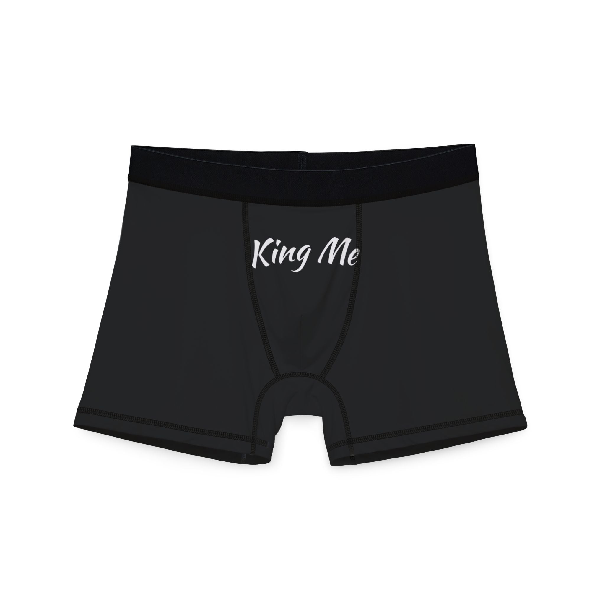 Men's Boxers - 'King Me' Graphic Underwear for Comfort and Style