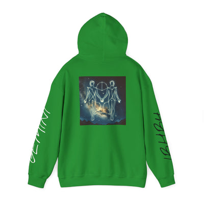 Gemini Man Hoodie - Celestial Design for Zodiac Lovers