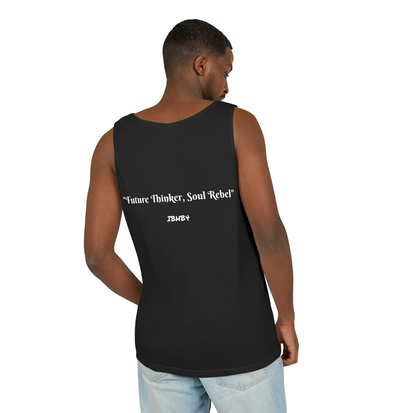 Aquarius Man Tank Top | Unisex Garment-Dyed Tee | Astrology Gift, Summer Wear, Birthday Apparel