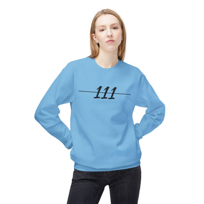 Unisex Crewneck Sweatshirt - '111' Front & 'INTUITION' Back Design