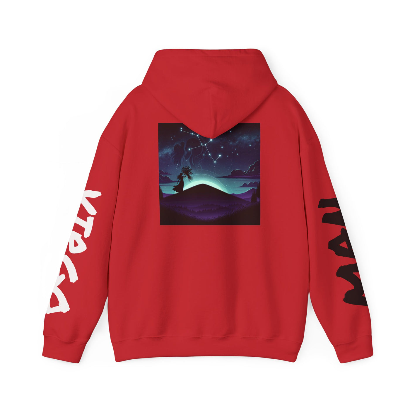 Virgo Man Graphic Hoodie - Astrological Zodiac Sweatshirt for Astrology Lovers
