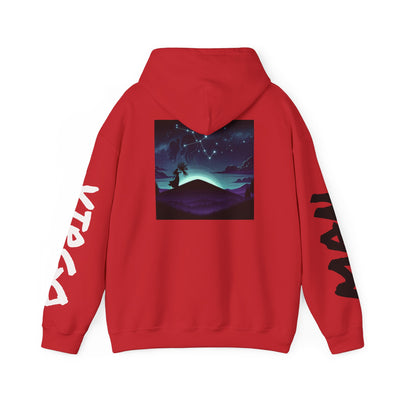 Virgo Man Graphic Hoodie - Astrological Zodiac Sweatshirt for Astrology Lovers