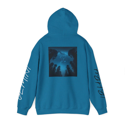 Gemini Man Hoodie - Celestial Design for Zodiac Lovers