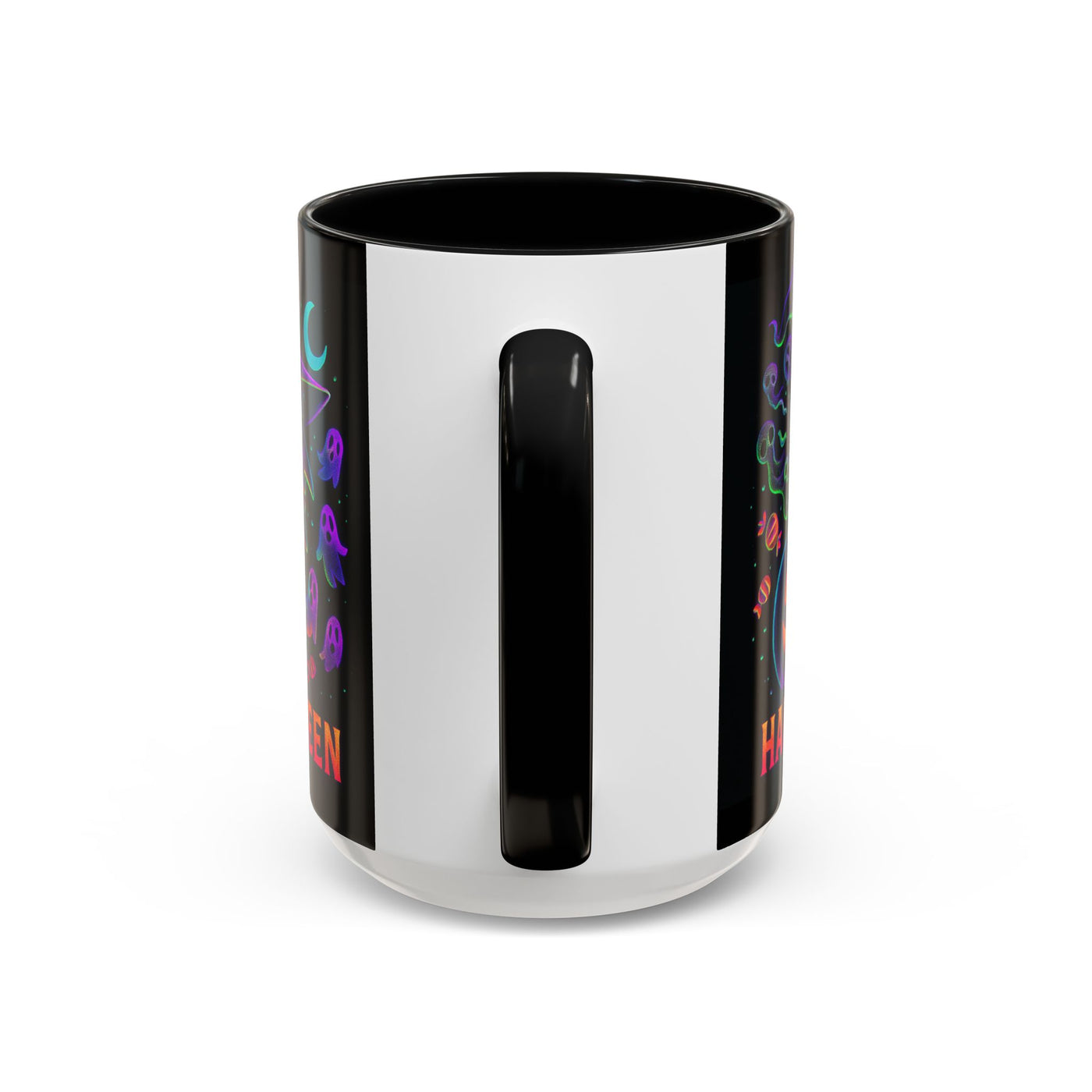 Halloween-Themed Accent Coffee Mug - Fun & Spooky Design