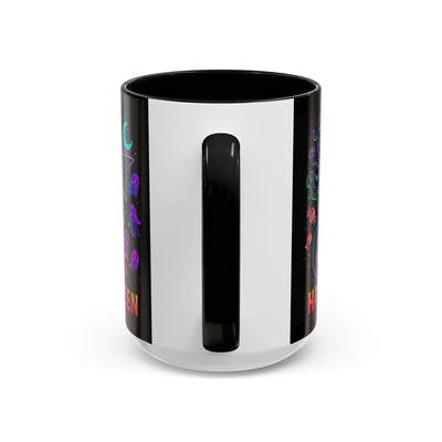 Halloween-Themed Accent Coffee Mug - Fun & Spooky Design