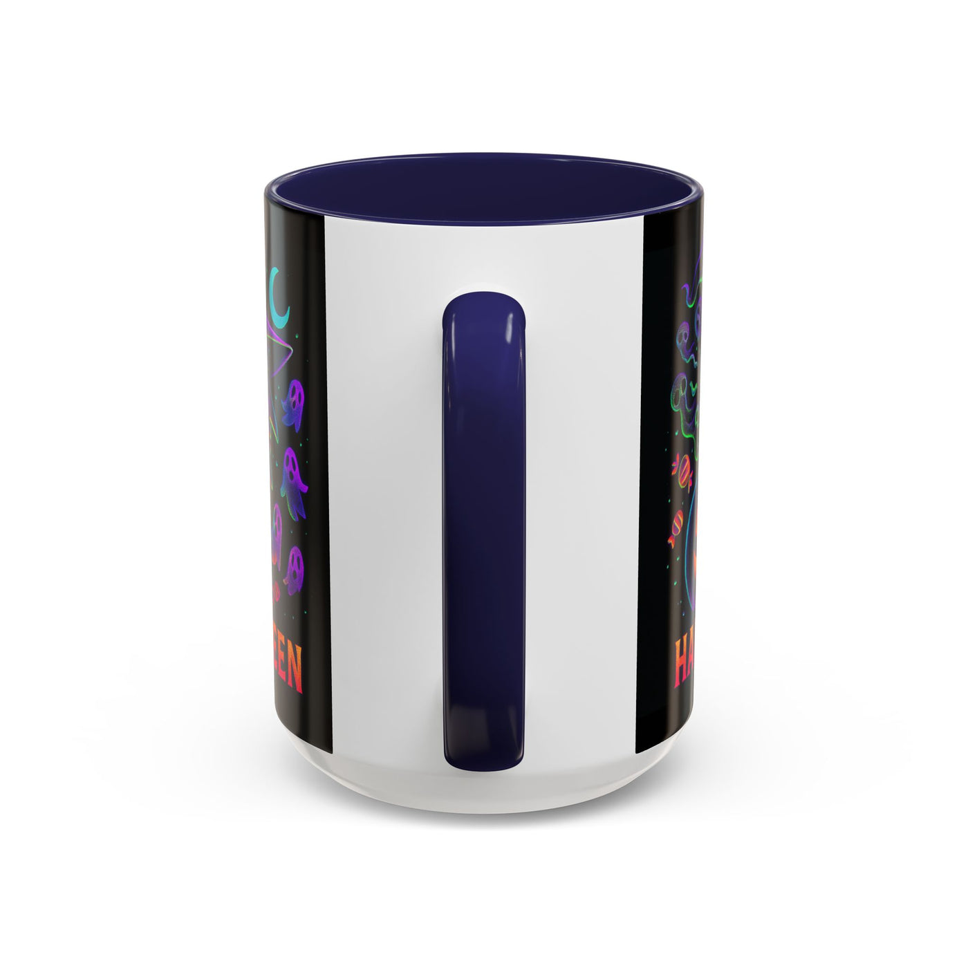 Halloween-Themed Accent Coffee Mug - Fun & Spooky Design