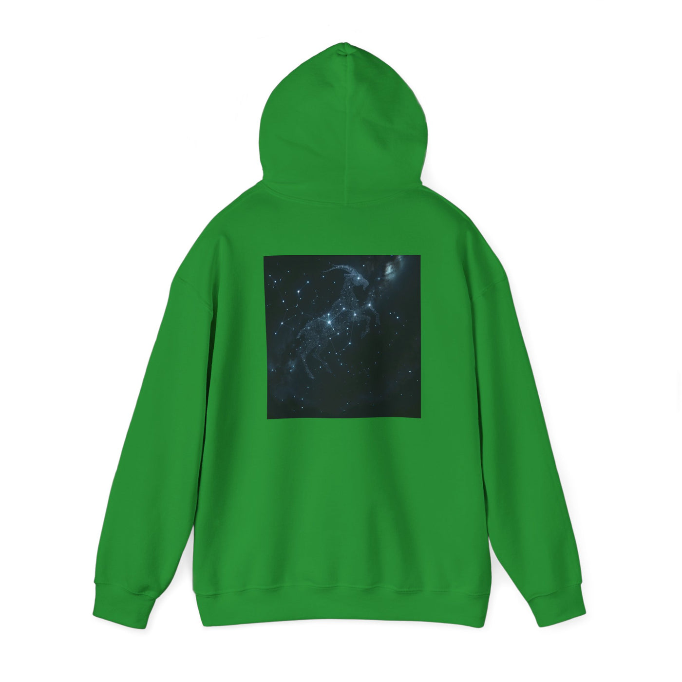 Capricorn Man Zodiac Hoodie - Unisex Heavy Blend Sweatshirt with Constellation Design