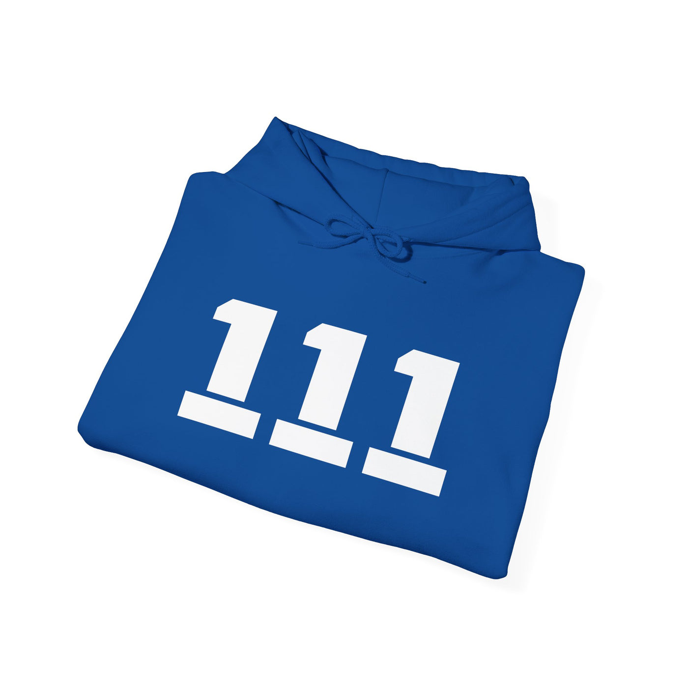 Minimalist Hoodie with 111 Design, Unisex Sweatshirt, Casual Style, Gift Idea for Friends, Cozy Layering Piece, Trendy Streetwear