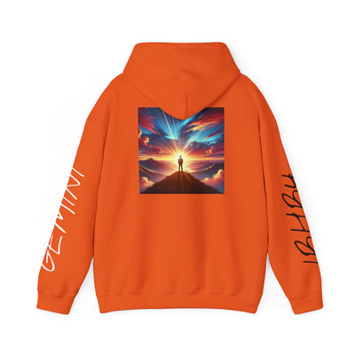 Gemini Man Hoodie - Celestial Design for Zodiac Lovers