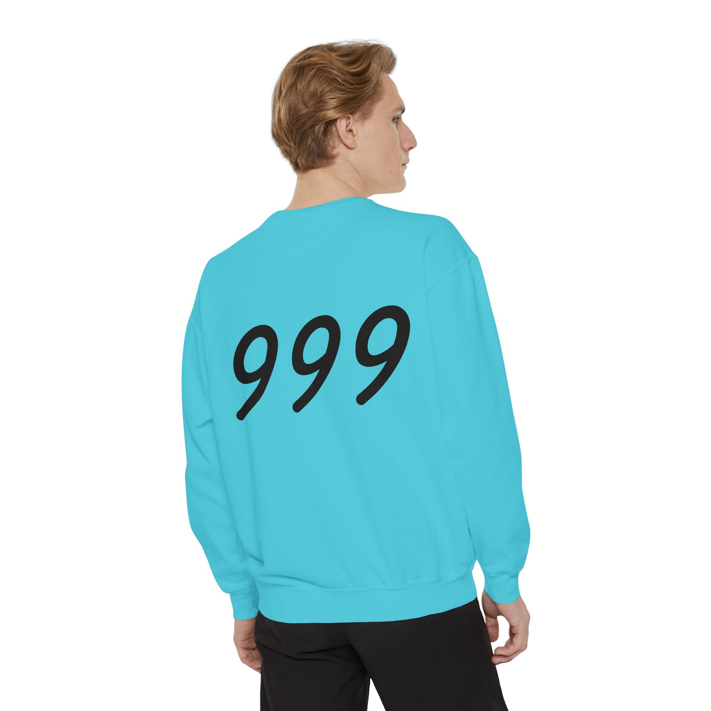 Juice WRLD Tribute Sweatshirt - 'Feels Like I've Been Here Before' with 999 Design