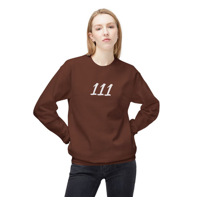 Unisex Crewneck Sweatshirt - '111' Front & 'INTUITION' Back Design