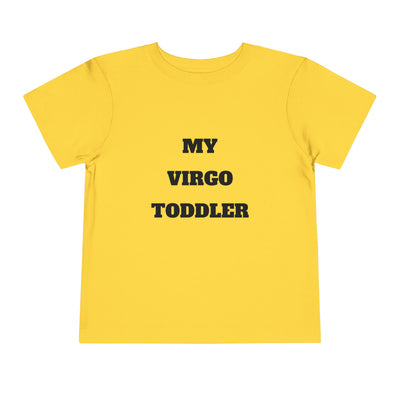 Virgo Toddler Tee - Cute Astrology Baby Shirt, Kids Birthday Gift, Summer Outfit, Zodiac Apparel, Toddler Astrology Tee