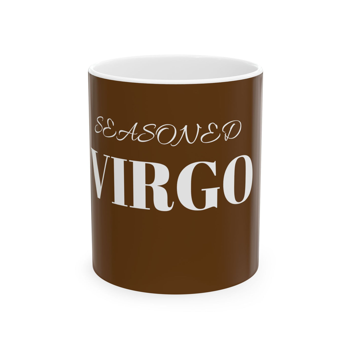 Seasoned Virgo Ceramic Mug | Astrology Gift | Virgo Mug | Birthday Mug | Coffee Lover | Personalized Mug