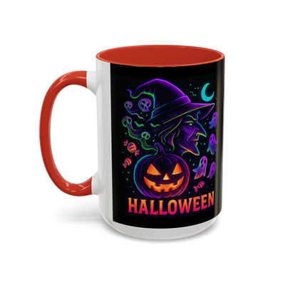 Halloween-Themed Accent Coffee Mug - Fun & Spooky Design