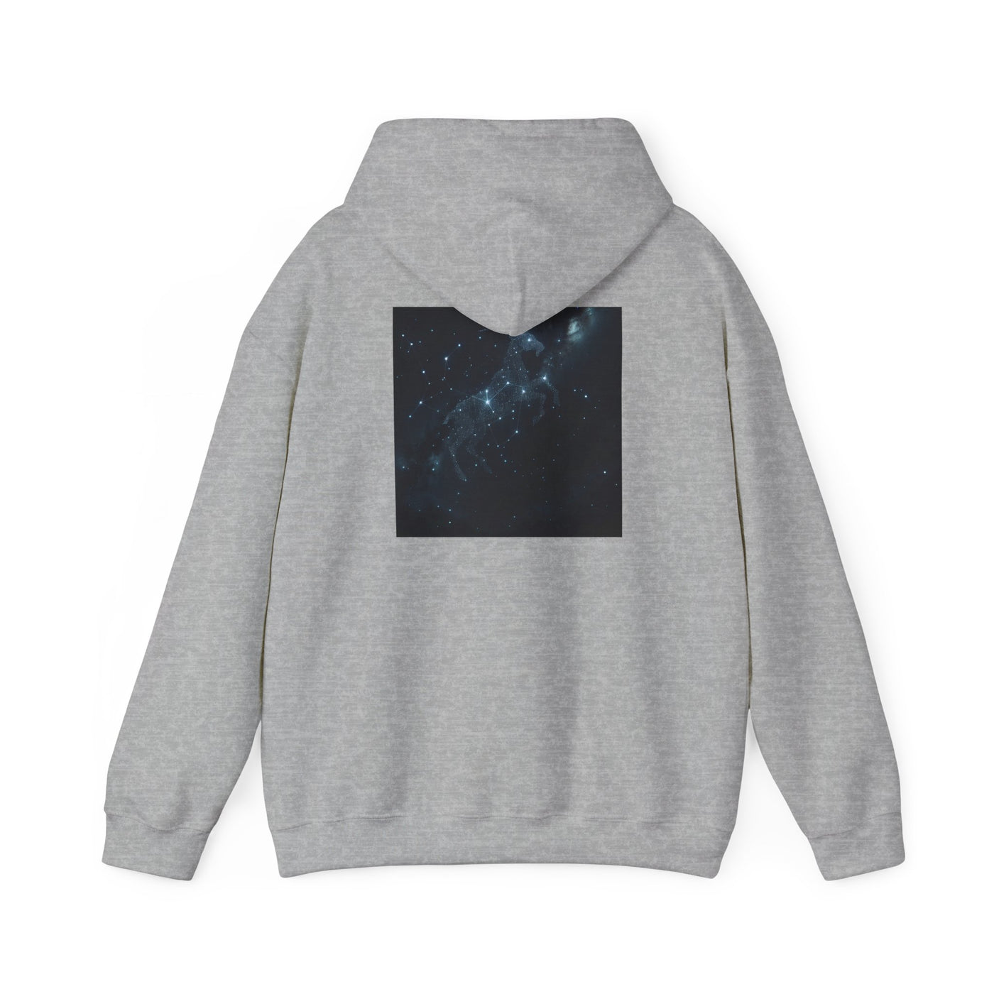 Capricorn Man Zodiac Hoodie - Unisex Heavy Blend Sweatshirt with Constellation Design