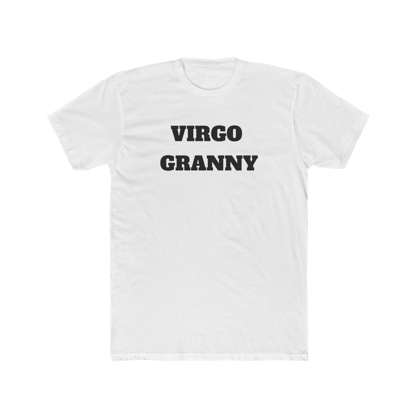 Funny Virgo Granny Tee, Gift for Grandmother, Astrology Shirt, Birthday Present, Unisex Cotton Crew Tee
