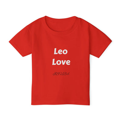 Leo Toddler T-Shirt - Zodiac Kids Tee, Astrological Gift for Birthdays, Cute Toddler Astrology Apparel