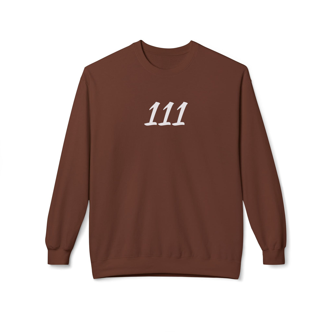 Unisex Crewneck Sweatshirt - '111' Front & 'INTUITION' Back Design