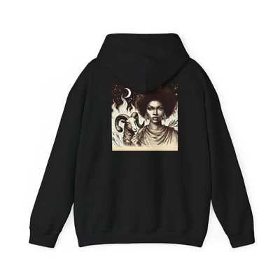 Aries Woman Hoodie - Astrology Inspired Heavy Blend Sweatshirt