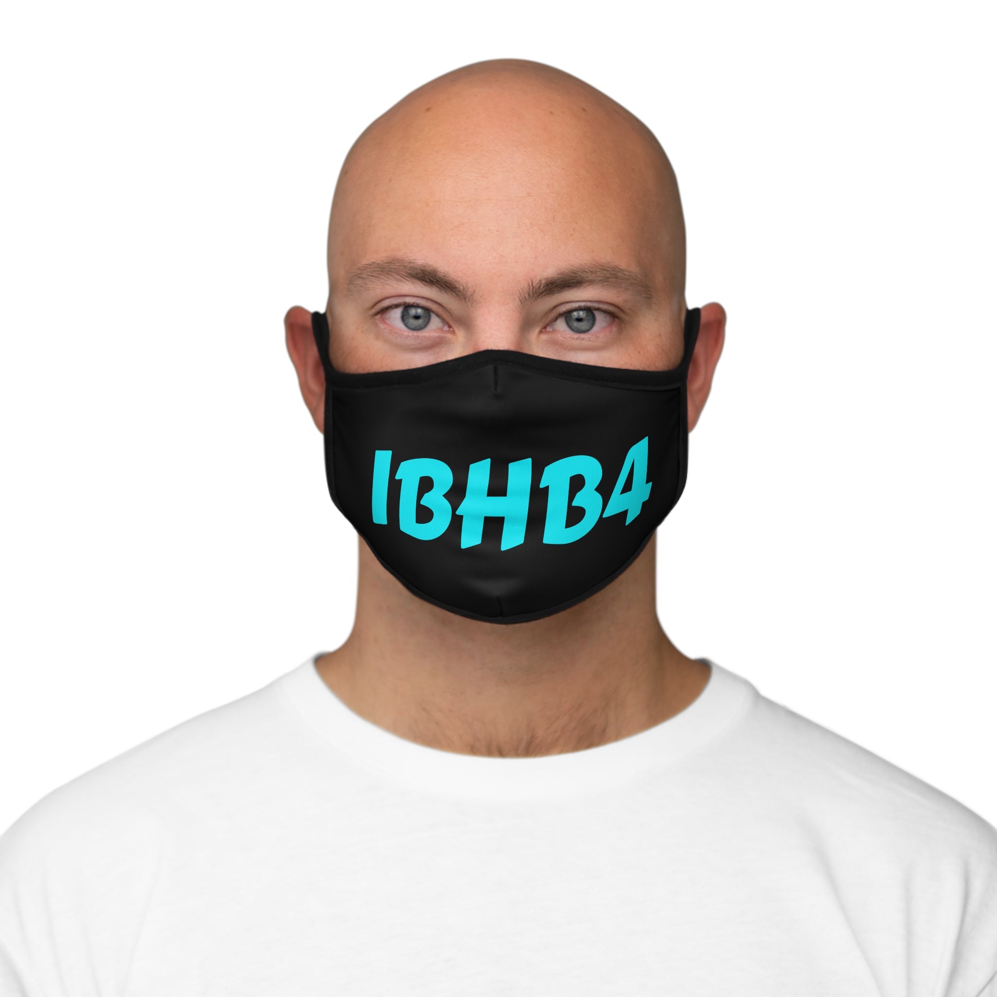 Cool Fitted Face Mask with IBHB4 Design - Stylish and Comfortable for Everyday Wear