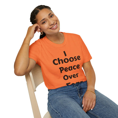 "I choose peace" Softstyle T-Shirt