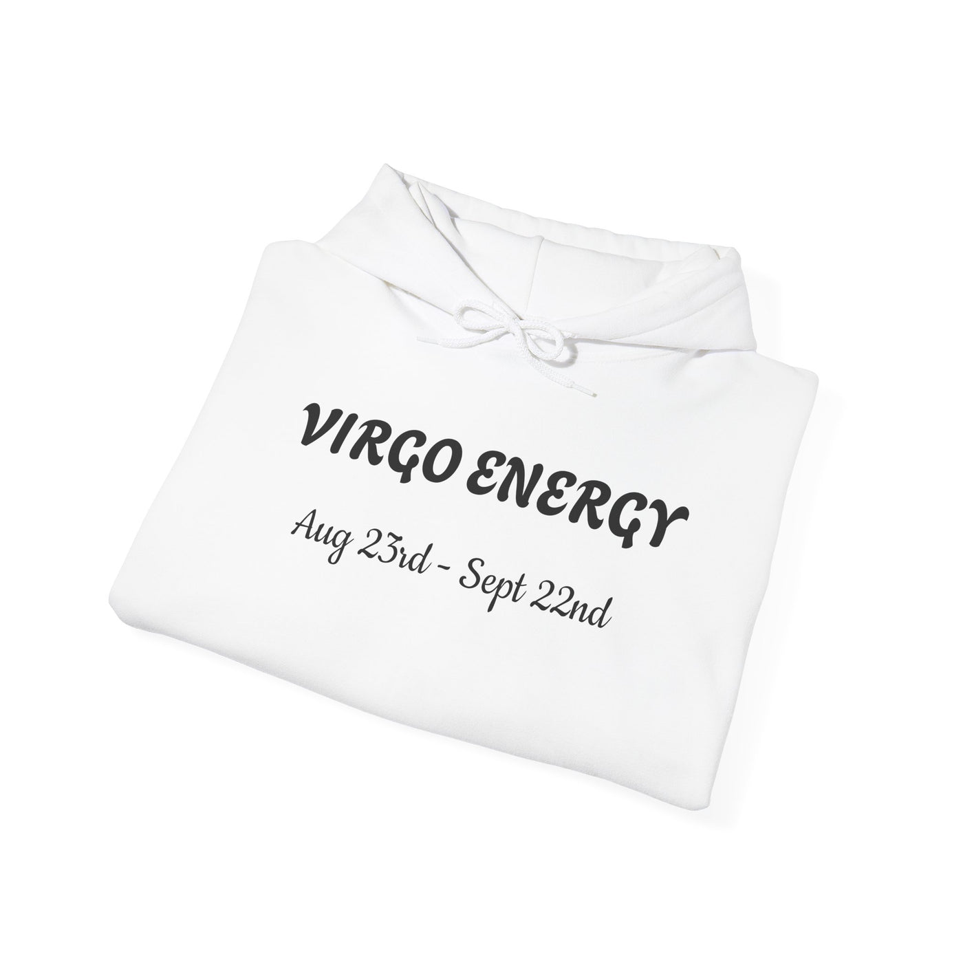 Virgo Energy Unisex Hooded Sweatshirt, Astrology Apparel, Zodiac Gift, Cozy Hoodie, Virgo Season Sweatshirt, Horoscope Clothing