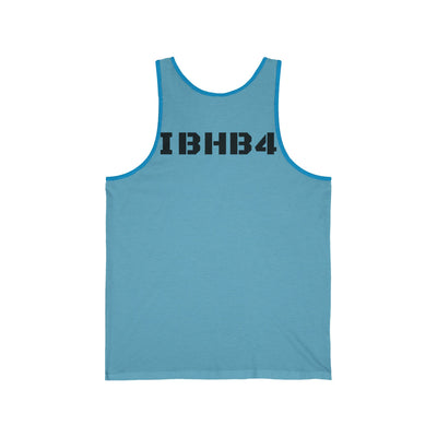 IBHB4 Unisex Jersey Tank - Casual Statement Tank Top for Everyday Wear